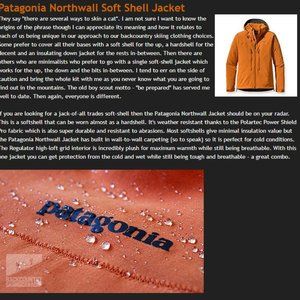 Patagonia Softshell Northwall Jacket